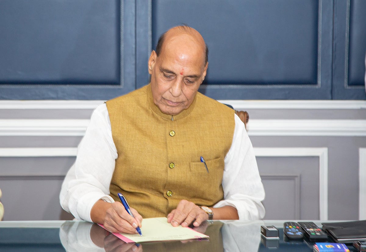 PTI : Defence Minister Rajnath Singh